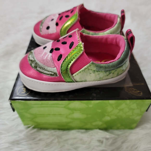 Sam Edelman Baby Blane Watermelon Shoes for Girls - Picture 10 of 13